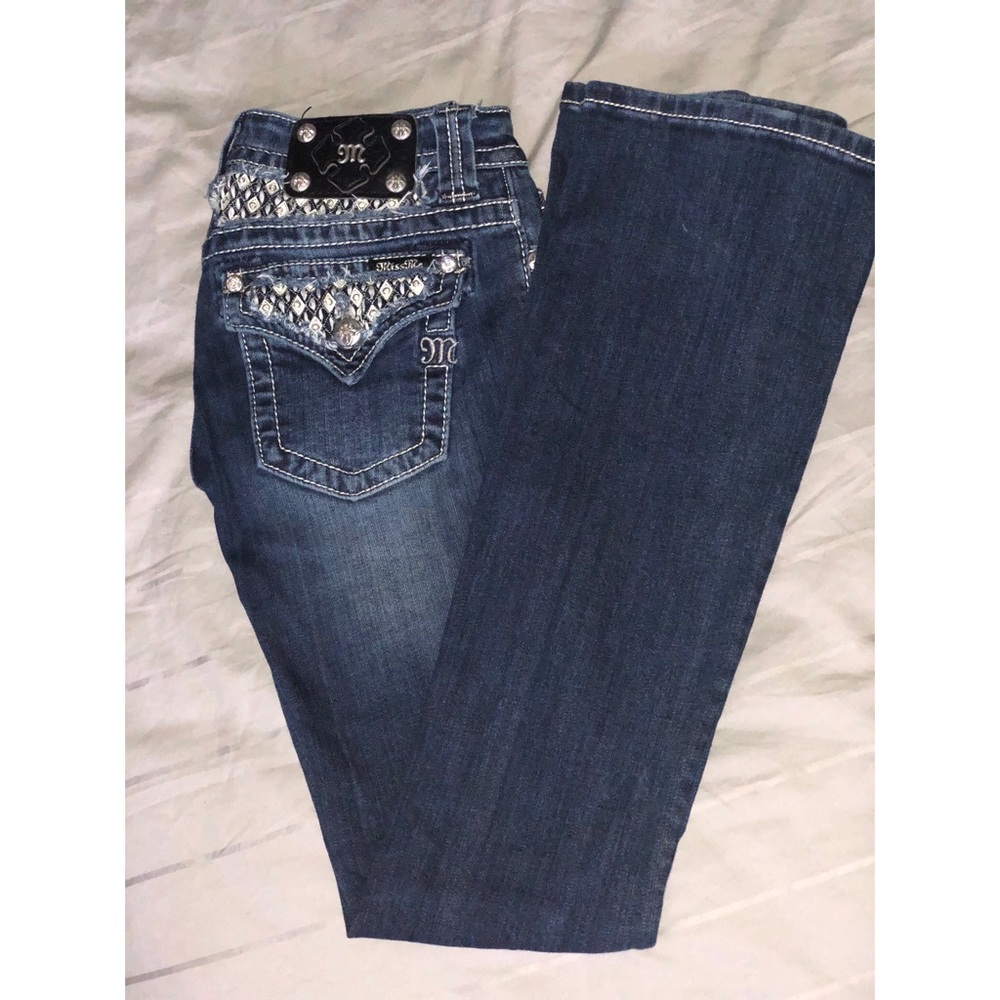 Dark blue Miss Me jeans! :)